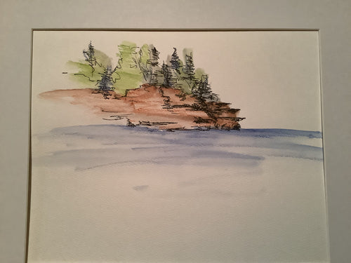 Shoreline sketch