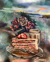 Digestive Alchemy- mixed media oil on canvas