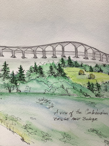 A view of Confederation Bridge