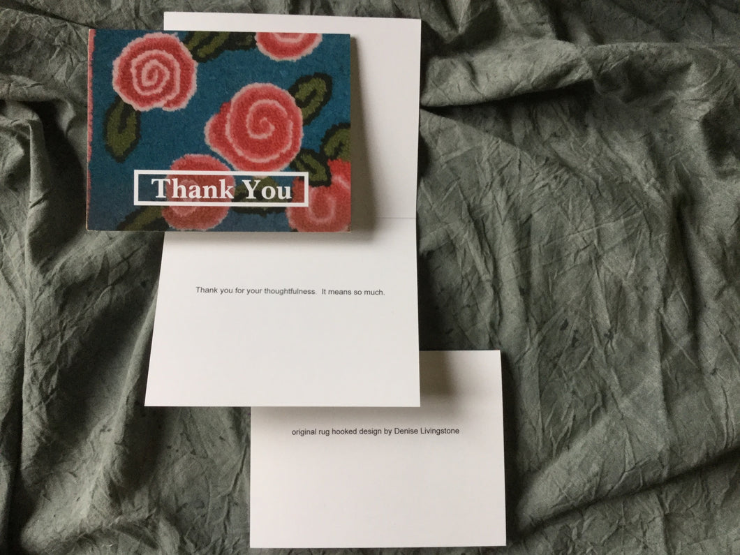 Thank you greeting card