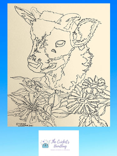 Free Colouring Page - Skippy