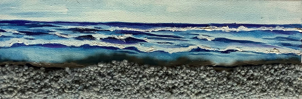 The Shore series original art-sold. Please contact Denise for a similar commission