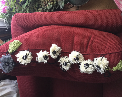 five foot long sheep garland