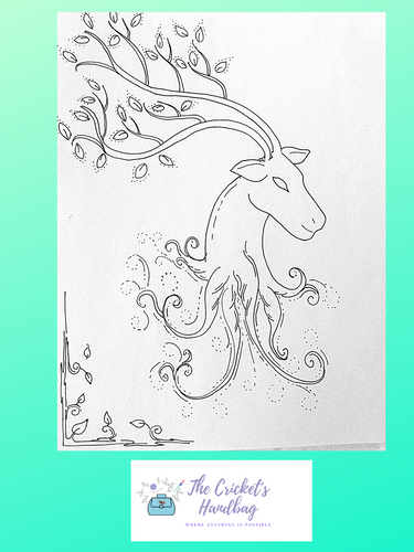 A Bit of Magic - Free Colouring Page